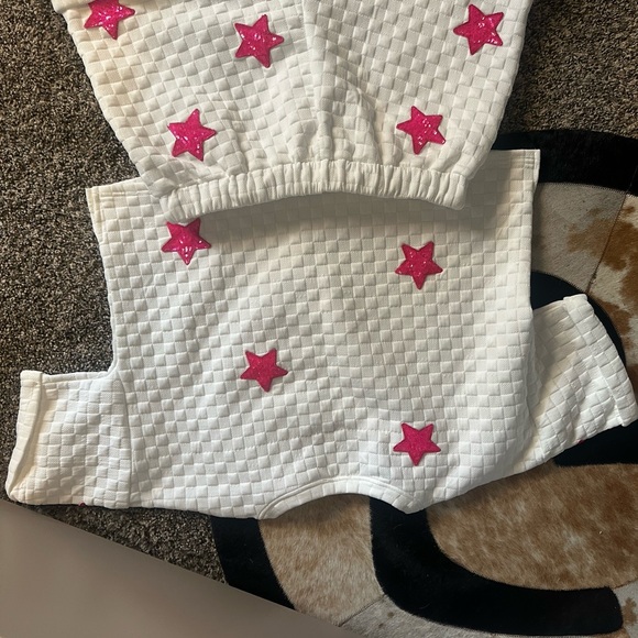 Set with Pink Stars - Picture 4 of 4